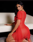 Tease Femme by Pusmee – Red – Side view